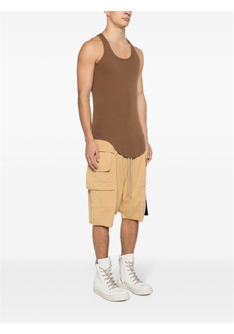 Brown halterneck top - men RICK OWENS DRKSHDW | DU01D1152RN44